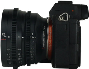 7Artisans Vision 35mm t1.05 Sony E Obiettivo Cine Full Frame Ultra Luminoso - immagine principale prodotto
