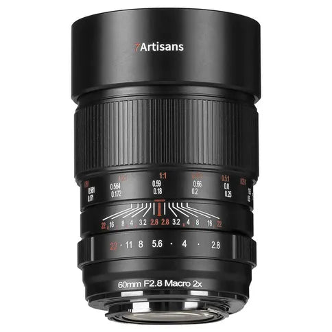 7Artisans 60mm f/2.8 Macro 2x Canon RF obiettivo macro manuale