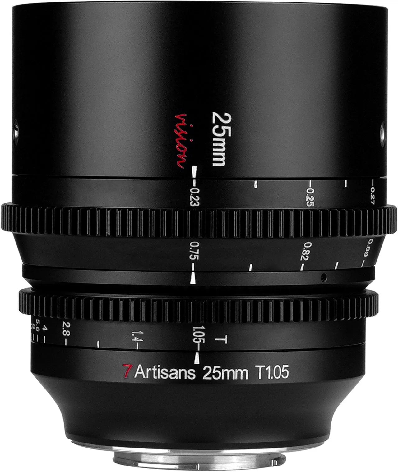 7Artisans Vision 25mm T1.05 Sony E – Ultra Bright APS-C Cine Lens