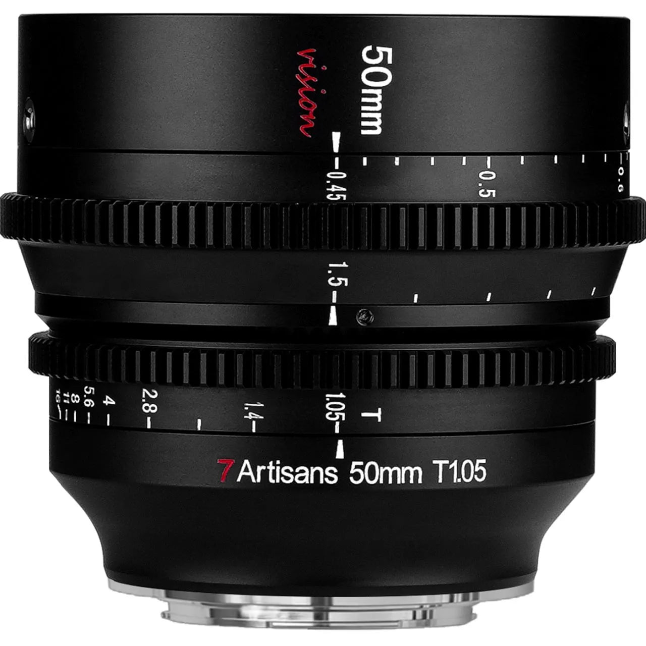 7Artisans Vision 50mm T1.05 Sony E – Ultra Bright Full-Frame Cine Lens