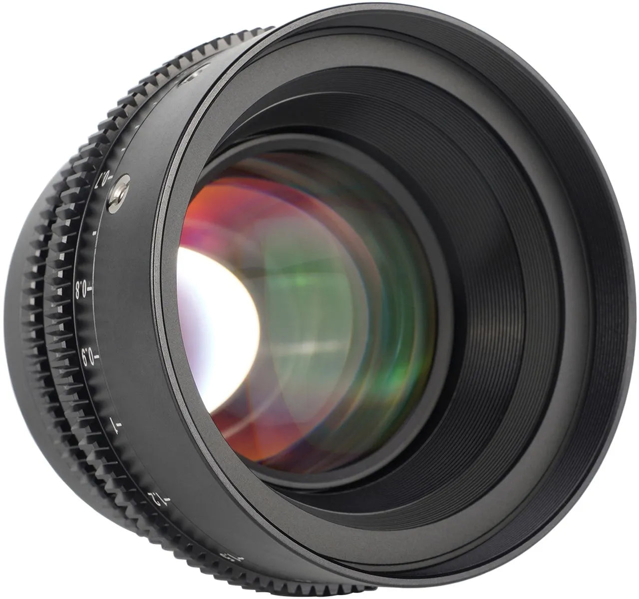 7Artisans 12mm t2.9 Sony E Mount Obiettivo Cine Ultra Grandangolare APS-C - vista frontale prodotto