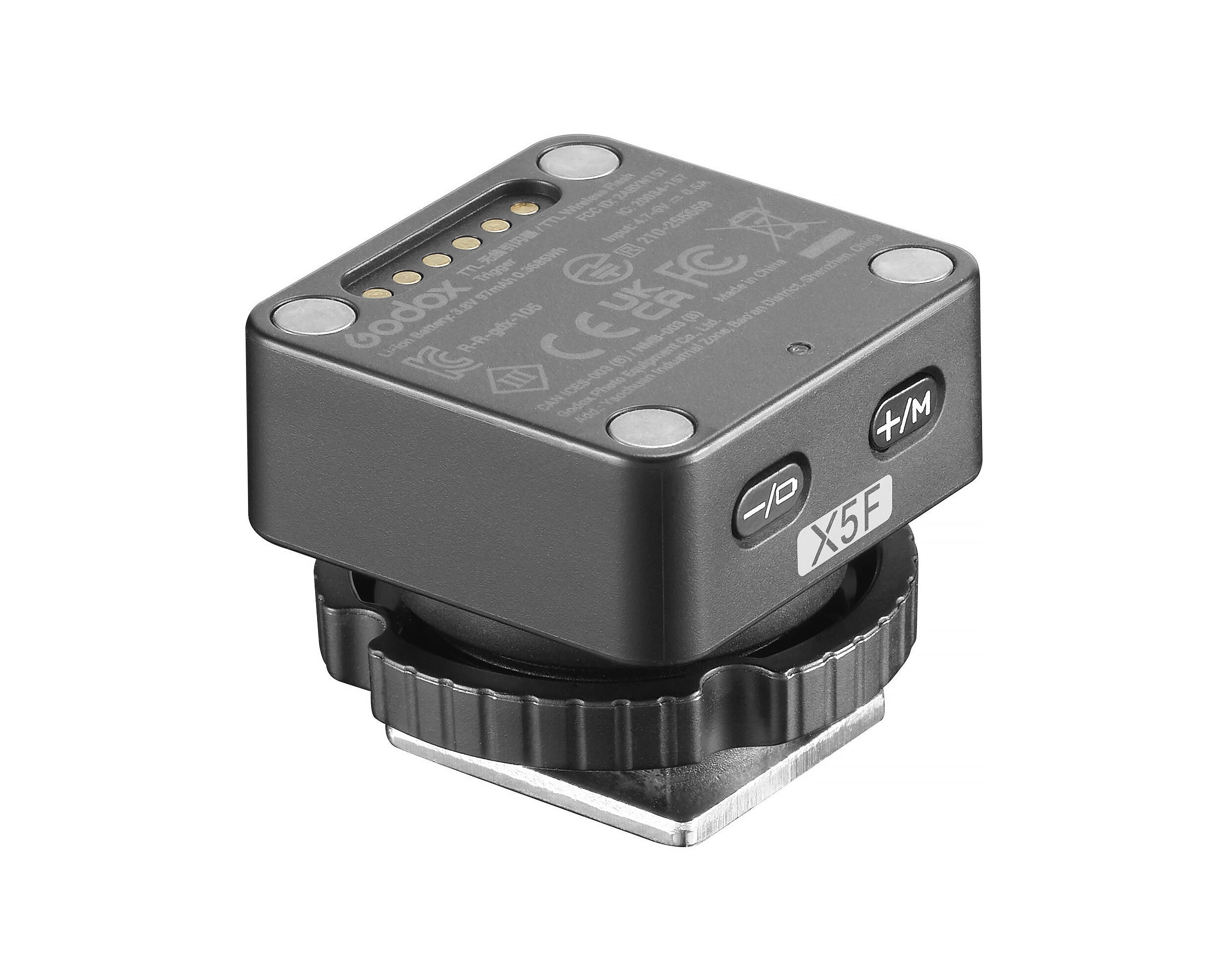 Godox X5-F Modulo Hotshoe + Trigger Fujifilm – Sistema iT32 Wireless 2.4GHz