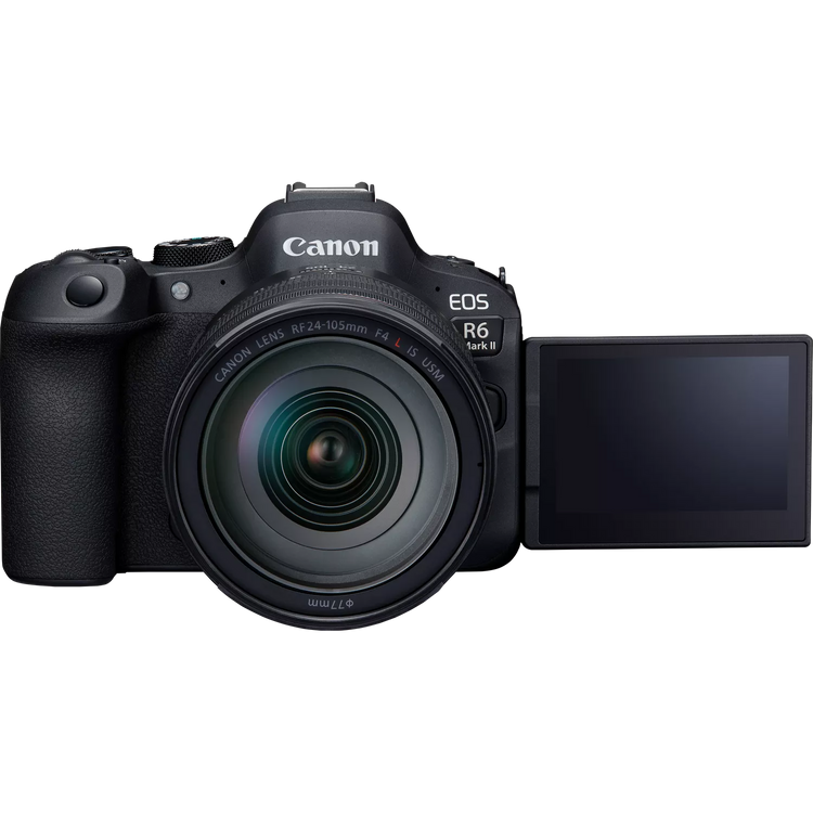 Canon EOS R6 Mark II + RF 24-105 mm F4 L IS USM mirrorless full frame Serie L professionale