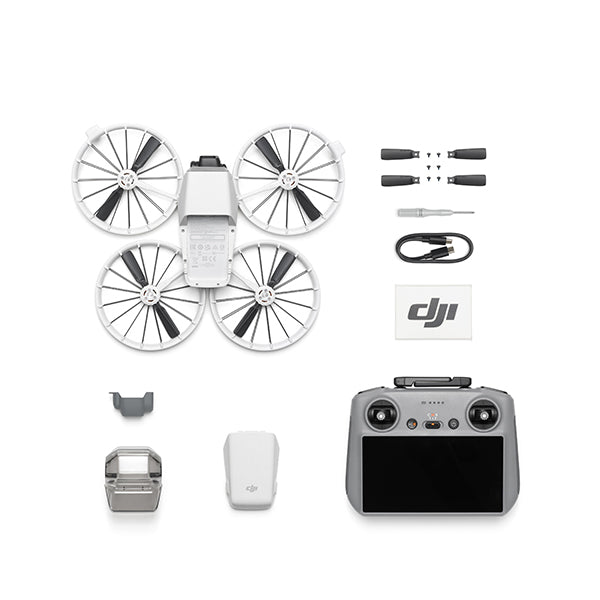 DJI Flip Combo Fly More (RC2 con schermo), drone con fotocamera UHD 4K - GARANZIA NITAL 4 ANNI