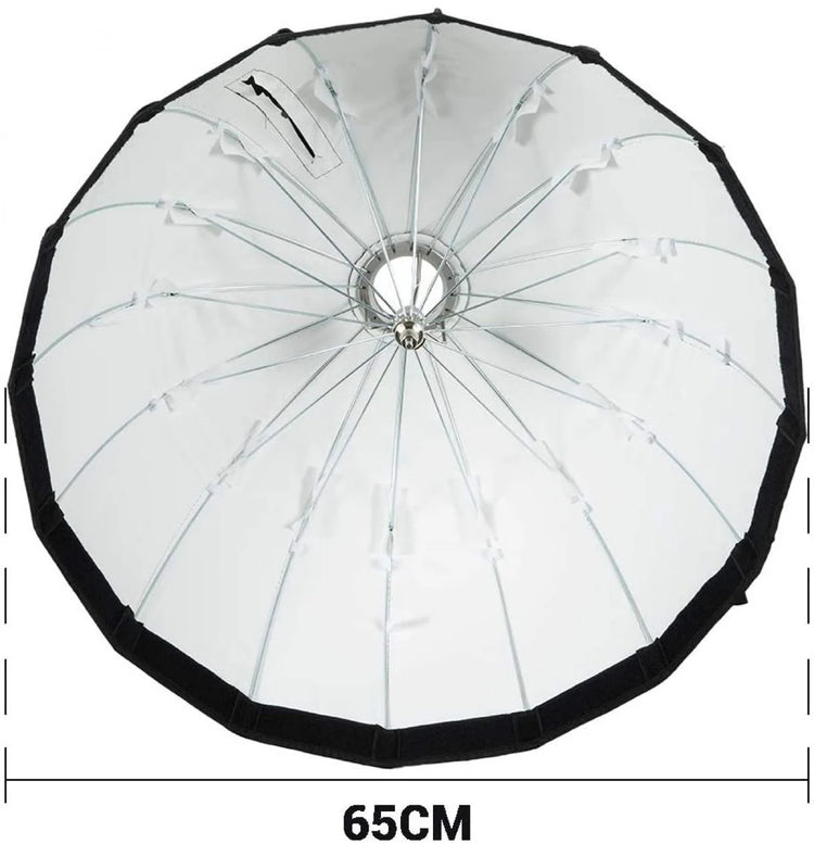 Godox AD-S65W Softbox Parabolico 65 cm Bianco per AD400Pro – Softbox portatile professionale Godox