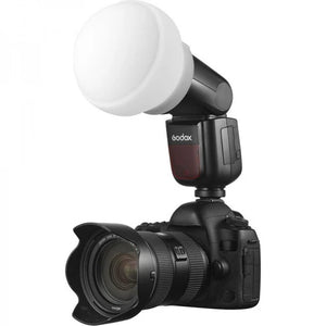 Godox AK-R22 Softbox Sferico Pieghevole per Flash Godox V1 AD100Pro AD200Pro – Luce morbida a 360°