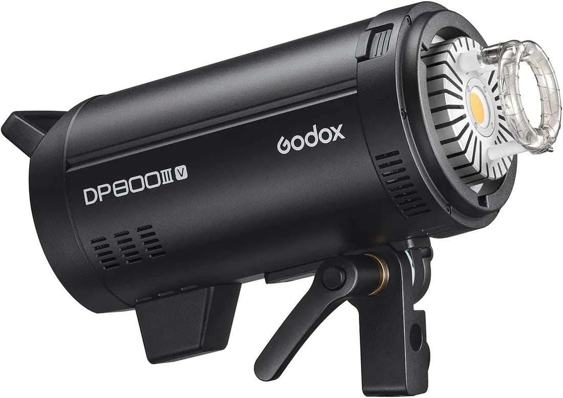 Godox DP800III-V – Flash Professionale da Studio 800Ws con Luce LED di Modellazione e Sistema Radio 2.4G