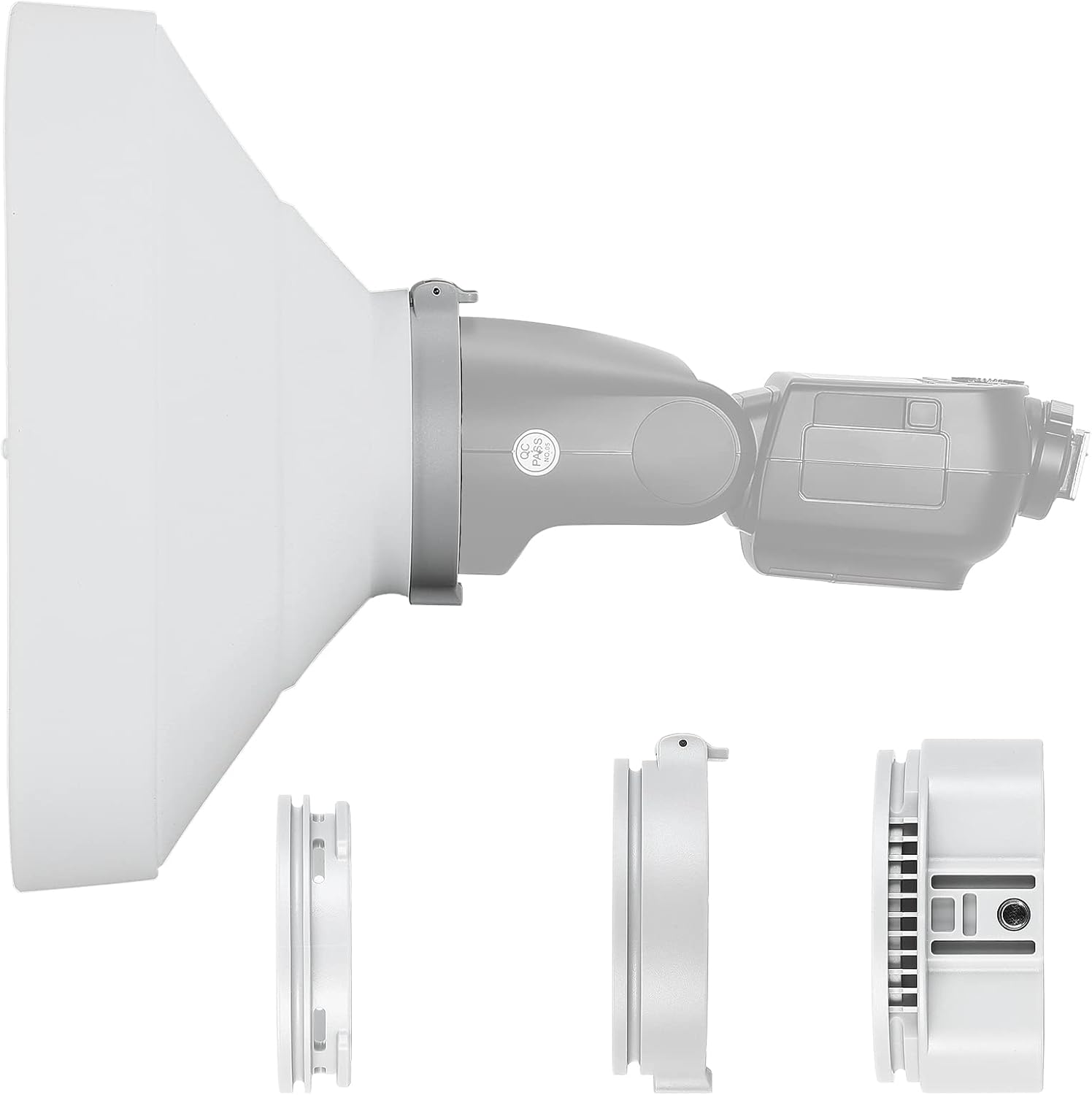 Godox ML-CS1625 Softbox portatile 16×25 cm per ML30, ML60, V1, V1Pro e V100 – Luce morbida e uniforme