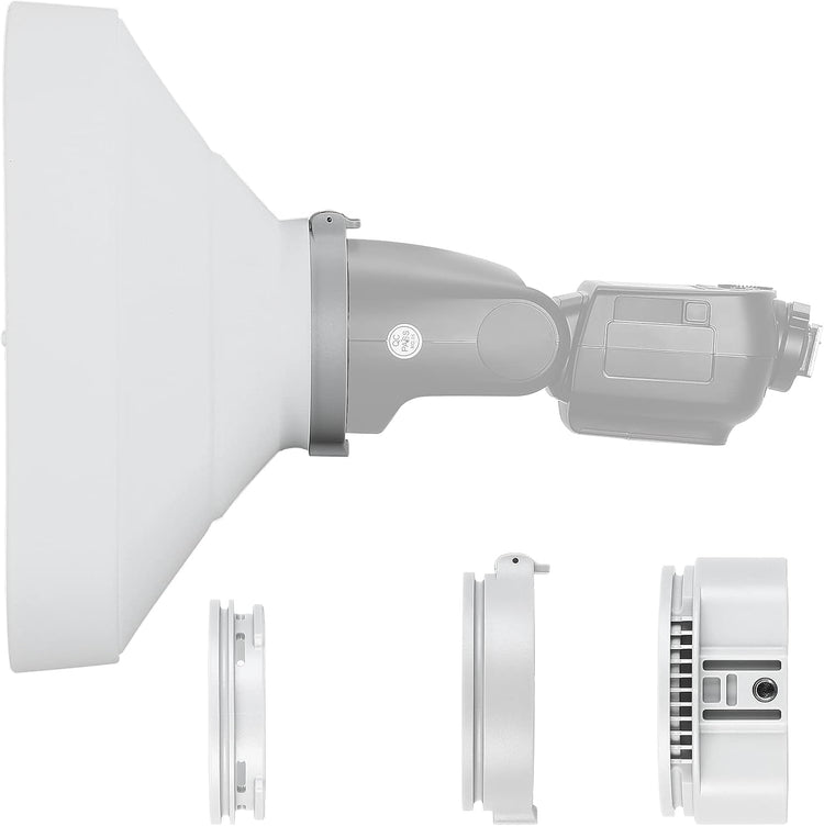 Godox ML-CS1625 Softbox portatile 16×25 cm per ML30, ML60, V1, V1Pro e V100 – Luce morbida e uniforme