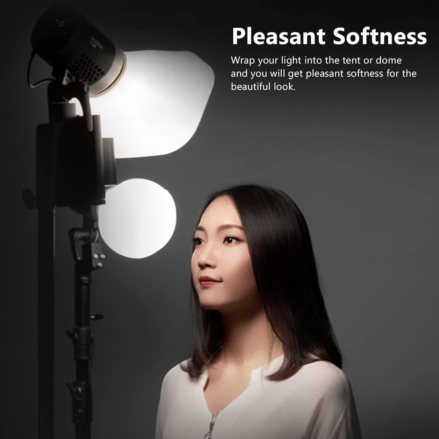 Godox ML-CS1625 Softbox portatile 16×25 cm per ML30, ML60, V1, V1Pro e V100 – Luce morbida e uniforme