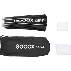 Godox S85W softbox 85cm con attacco Bowens per luci e flash da studio