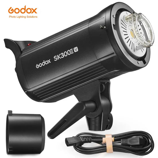 Godox SK300II-V LED flash da studio 300W con luce pilota e sistema wireless