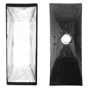 Godox Softbox rettangolare 35x160cm con attacco Bowens e griglia per luce da studio