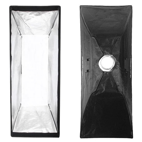 Godox Softbox rettangolare 35x160cm con attacco Bowens e griglia per luce da studio