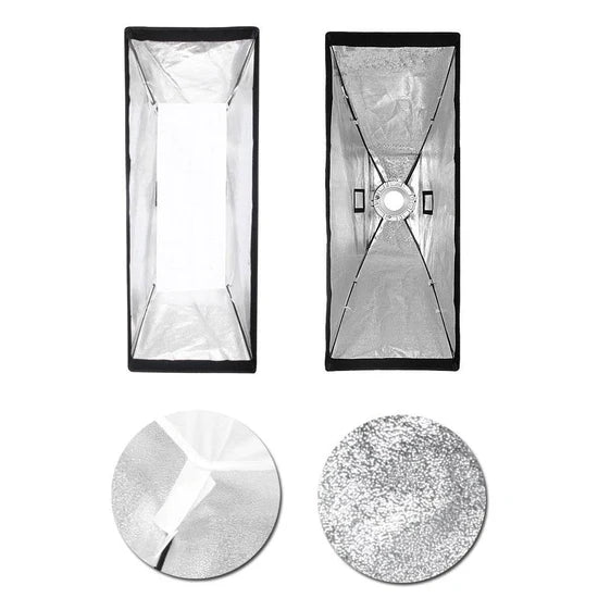 Godox Softbox rettangolare 35x160cm con attacco Bowens e griglia per luce da studio