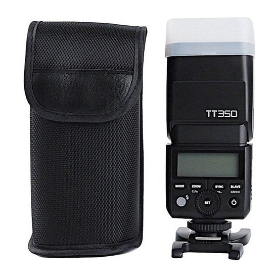 Godox TT350 Flash a Slitta TTL HSS Compatto per Canon, Sony, Nikon, Fujifilm e Panasonic – GN36 leggero e potente
