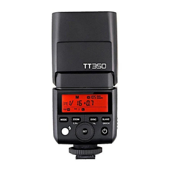 Godox TT350 Flash a Slitta TTL HSS Compatto per Canon, Sony, Nikon, Fujifilm e Panasonic – GN36 leggero e potente