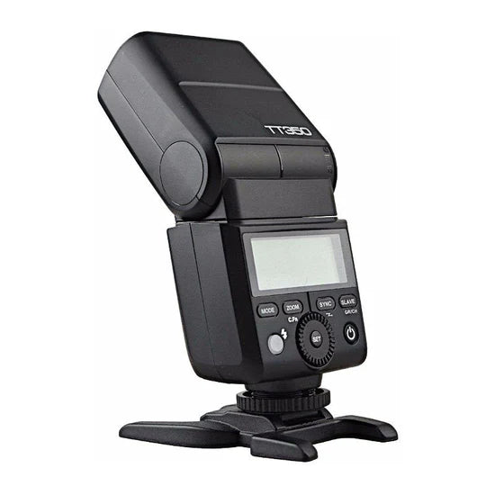 Godox TT350 Flash a Slitta TTL HSS Compatto per Canon, Sony, Nikon, Fujifilm e Panasonic – GN36 leggero e potente