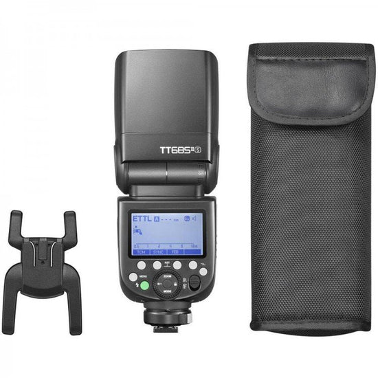 Flash Godox TT685 II TTL HSS a slitta universale per Sony, Canon, Nikon, Fuji e Panasonic