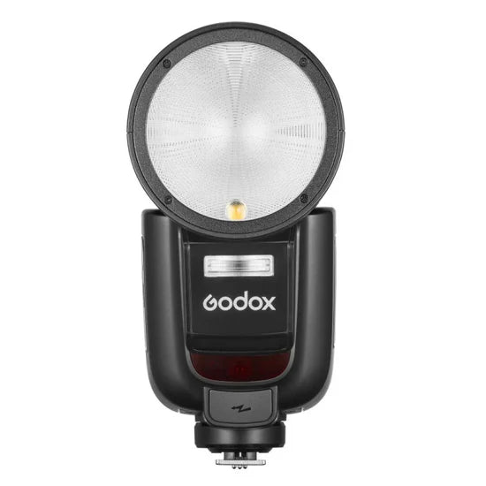 Godox V1 Pro flash TTL HSS testa rotonda per Canon Nikon Sony Fujifilm Olympus Panasonic