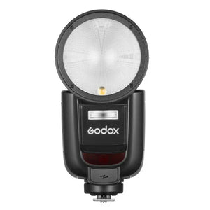 Godox V1 Pro flash TTL HSS testa rotonda per Canon Nikon Sony Fujifilm Olympus Panasonic