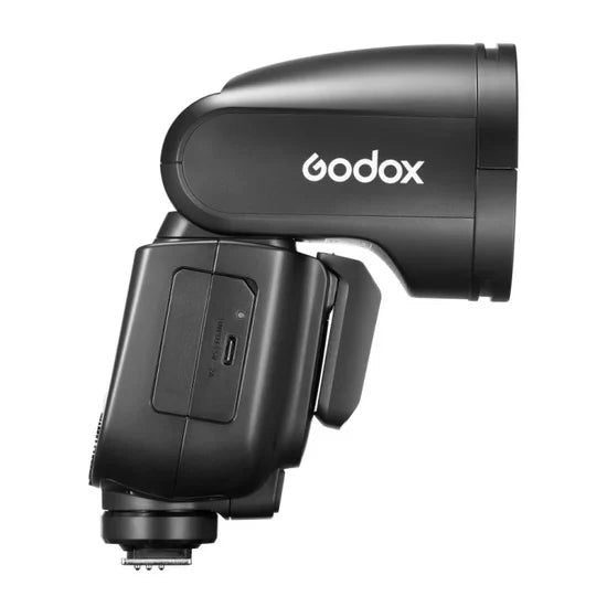 Godox V1 Pro flash TTL HSS testa rotonda per Canon Nikon Sony Fujifilm Olympus Panasonic