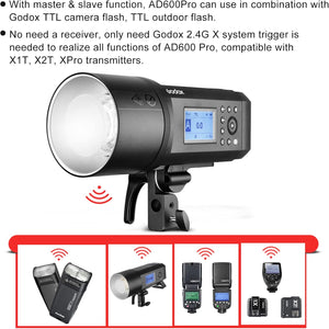 Godox AD600Pro Flash portatile TTL  2600mAh