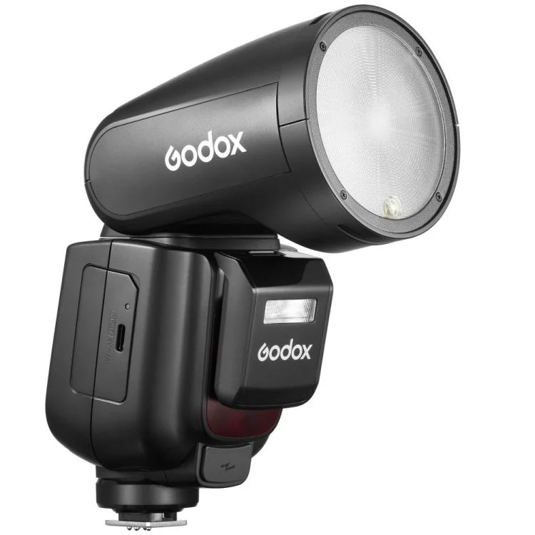 Godox V1Pro – Flash Rotondo 76Ws TTL HSS 1/8000s, Syncro, 3300K LED Modeling Lamp, Compatibile Sony, Canon, Nikon, Panasonic