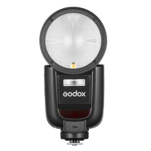 Godox V1Pro – Flash Rotondo 76Ws TTL HSS 1/8000s, Syncro, 3300K LED Modeling Lamp, Compatibile Sony, Canon, Nikon, Panasonic