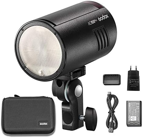 Godox AD100Pro – Flash Pocket 100Ws TTL HSS 1/8000s, Syncro ad alta velocità, 5800K