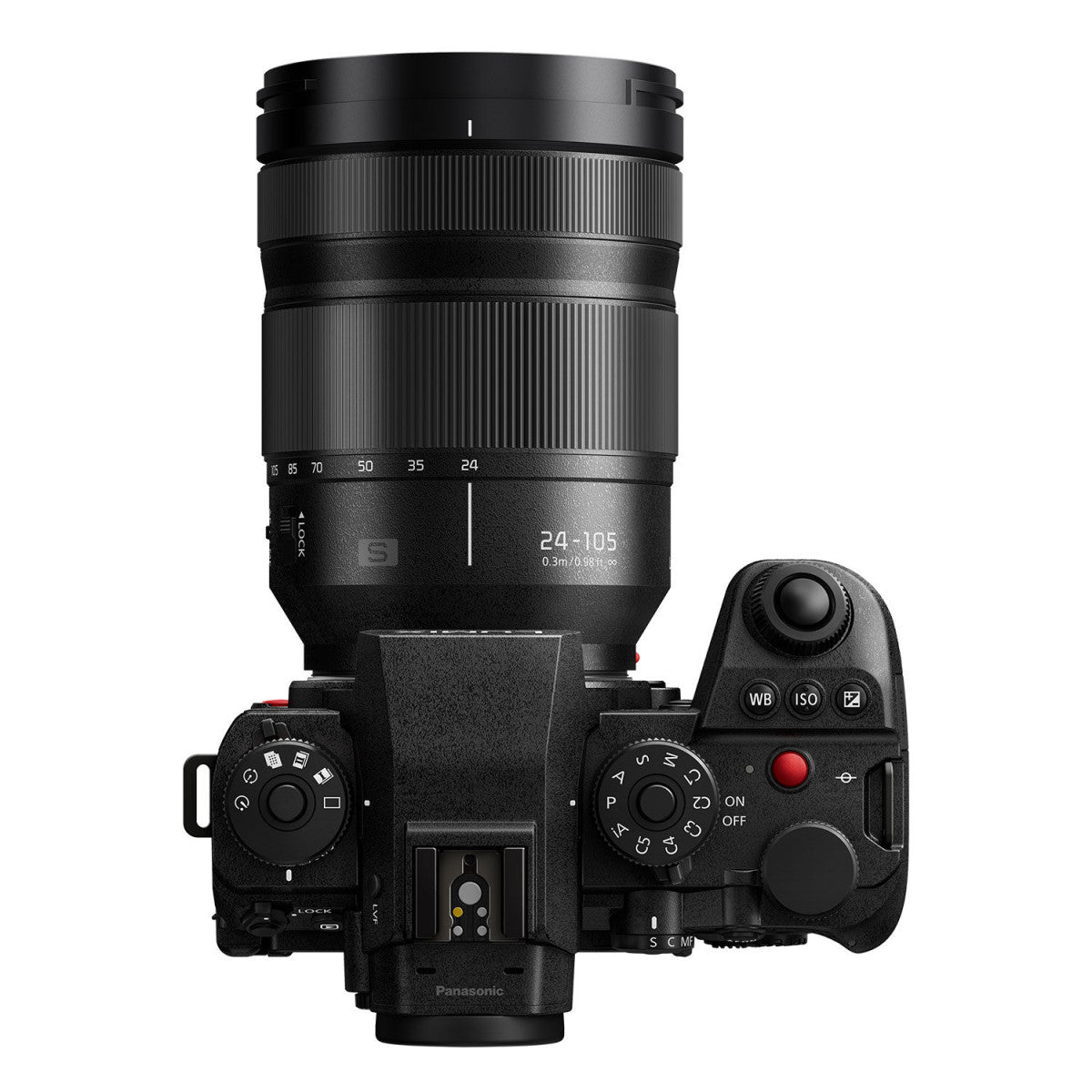 Panasonic Lumix S1R MII con obiettivo Lumix S 24–105mm F4 Macro O.I.S. mirrorless full frame 44 MP L-Mount 8K