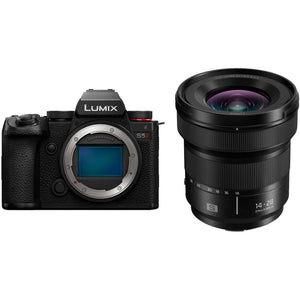 Panasonic Lumix S5 MII kit con obiettivo 14–28mm F4–5.6 MACRO mirrorless full frame 24 MP L-Mount 6K