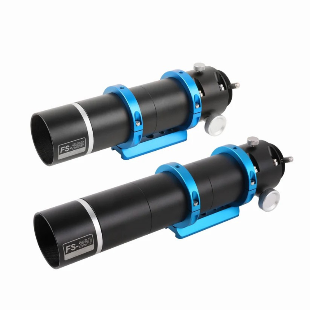 GIORDANO® FS-250AC – Telescopio Guida 250mm f/5.6 con Anelli di Supporto in Alluminio