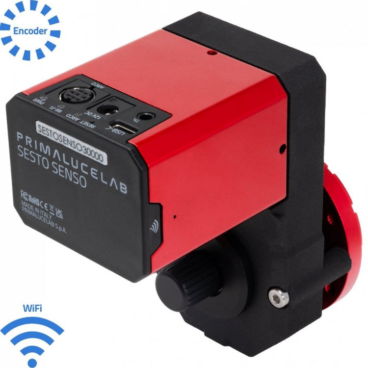 Motore di messa a fuoco robotico PrimaLuceLab SESTO SENSO 3 SC per telescopi Schmidt-Cassegrain, EdgeHD e RASA con connessione USB-C e Wi-Fi