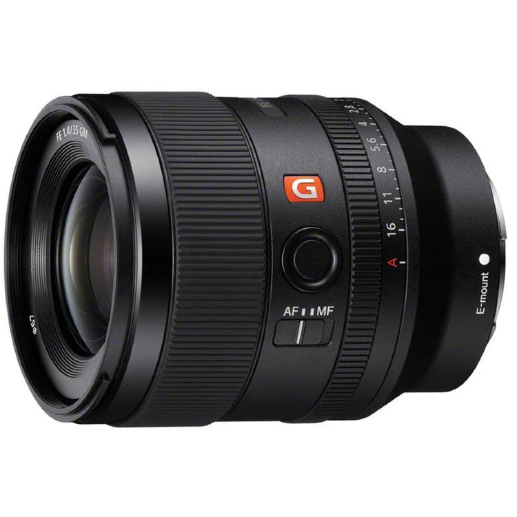 Sony FE 35mm F1.4 GM (SEL35F14GM.SYX) – obiettivo grandangolare luminoso Serie G Master full frame per Sony E-Mount