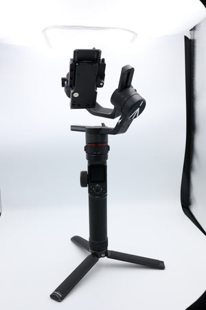 Manfrotto MVG460 usato con valigia rigida