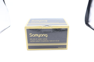 Samyang 14mm f/2.8 ED AS IF UMC per Sony E usato