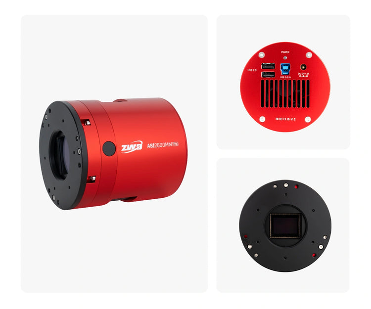 ZWO ASI2600MM-P25 camera monocromatica CMOS 25 MP raffreddata