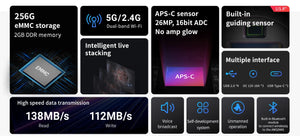 ZWO ASI2600MM Air camera astronomica monocromatica APS-C