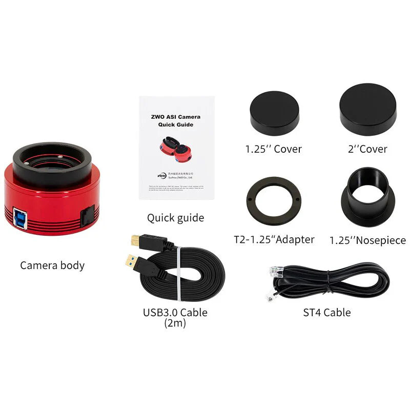 ZWO ASI294MM fotocamera astronomica monocromatica