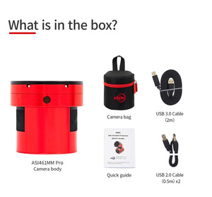 ZWO ASI461MM-P camera astronomica CMOS monocromatica raffreddata