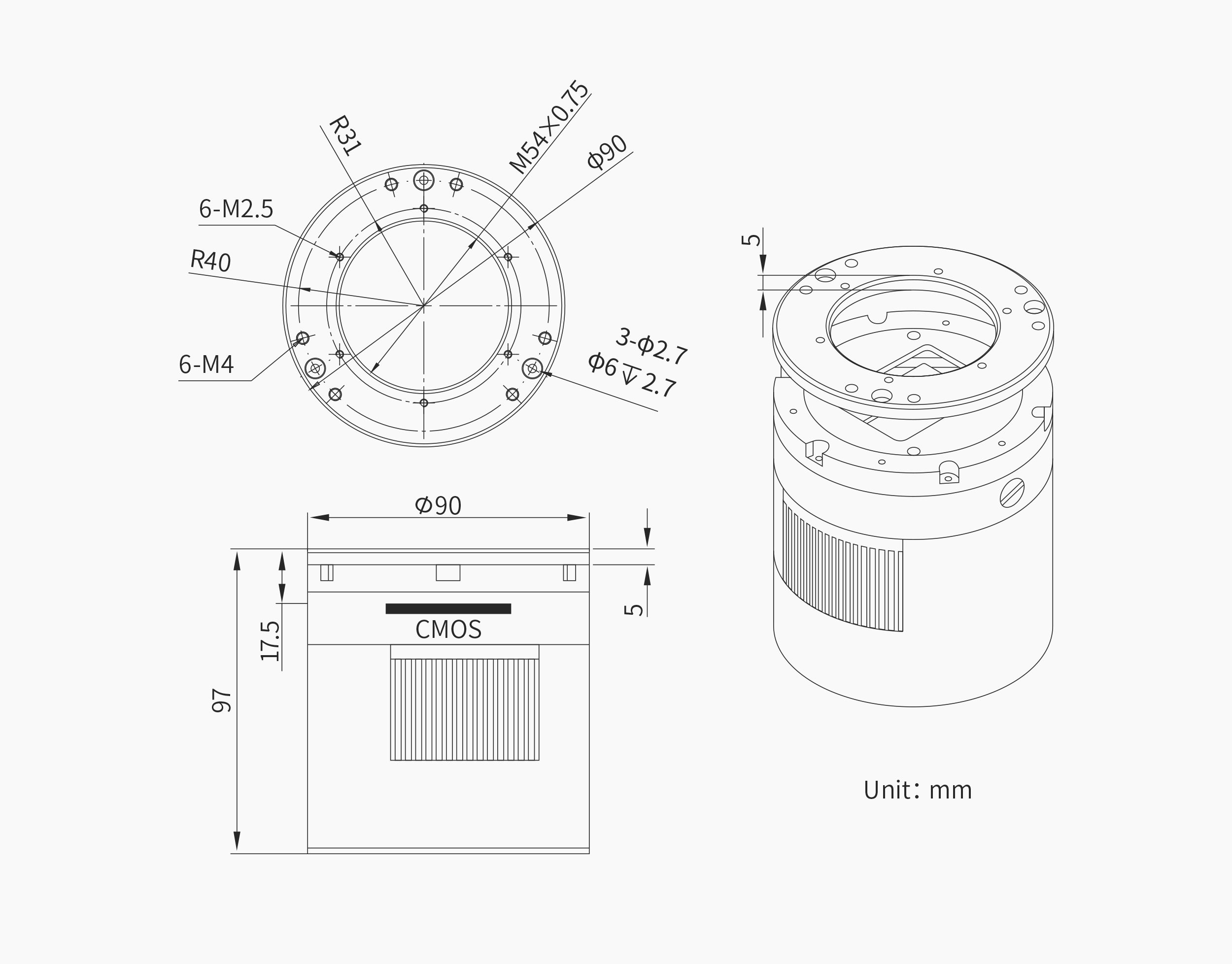 Camera raffreddata per astrofotografia ZWO ASI6200MM P25
