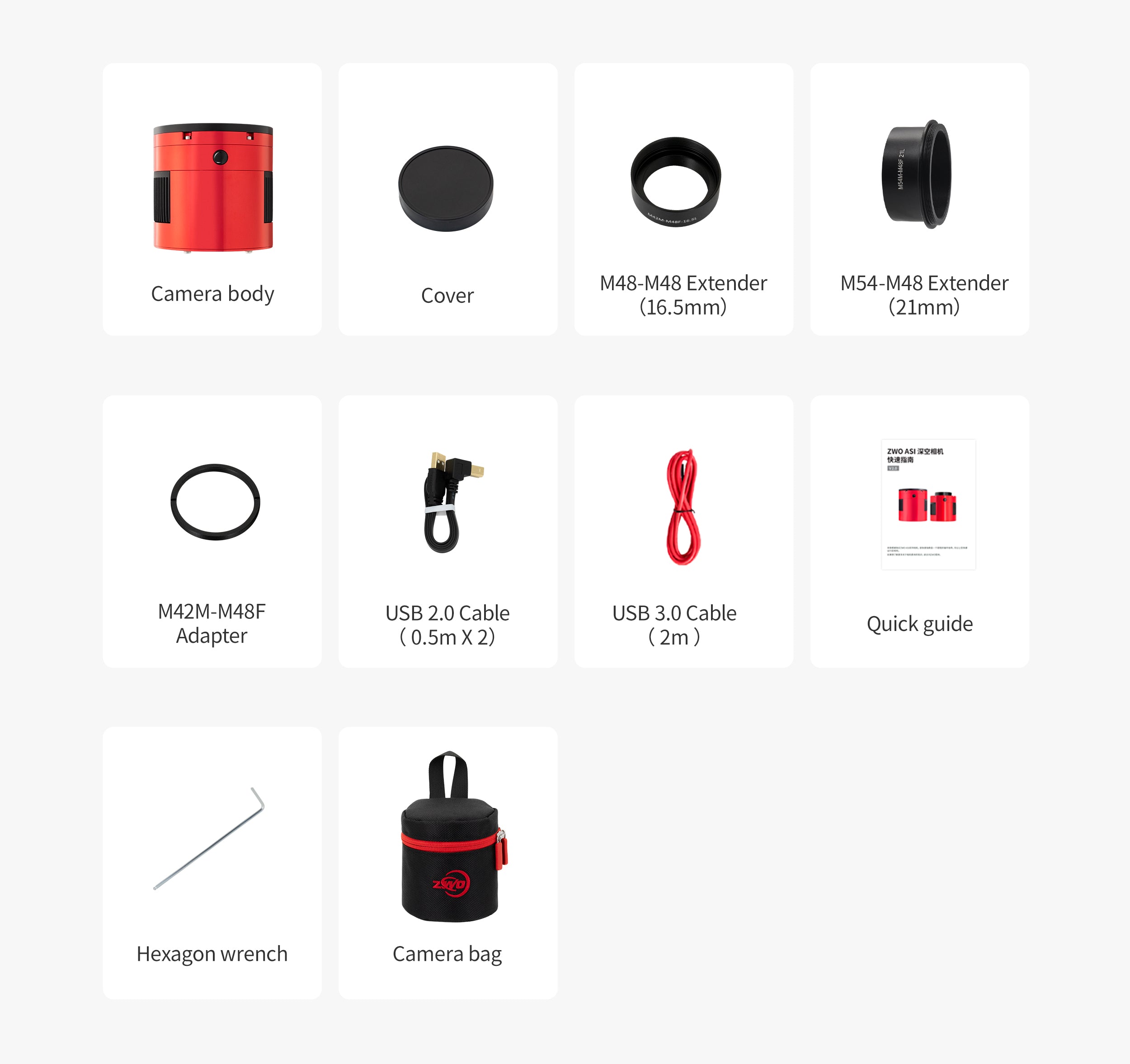 Camera raffreddata per astrofotografia ZWO ASI6200MM P25
