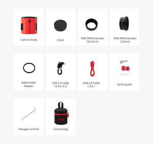 Camera raffreddata per astrofotografia ZWO ASI6200MM P25
