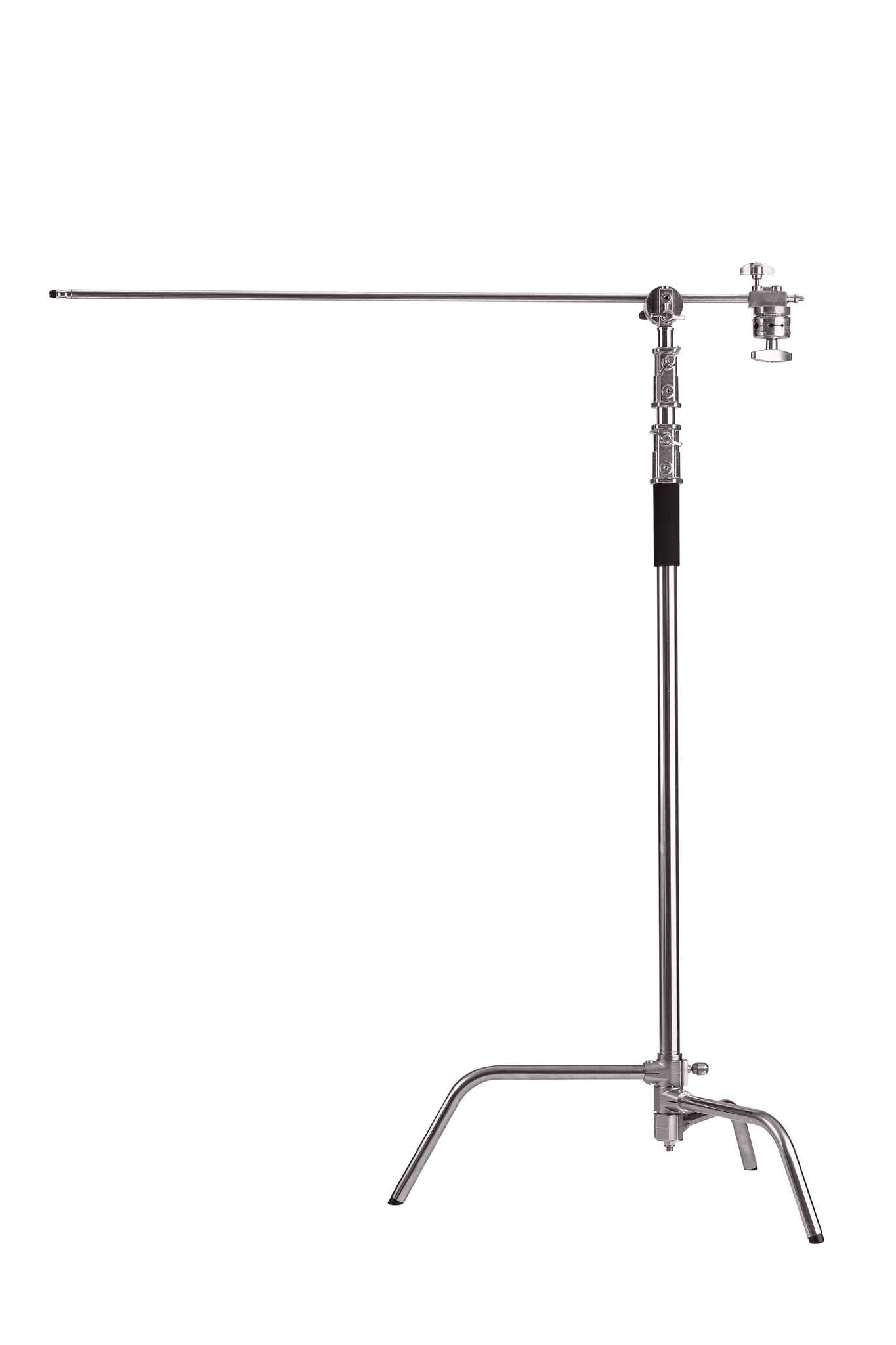 Take TK-CSTAND C-Stand Stativo, altezza max 3mt, completo di braccio da 130cm, acciaio INOX