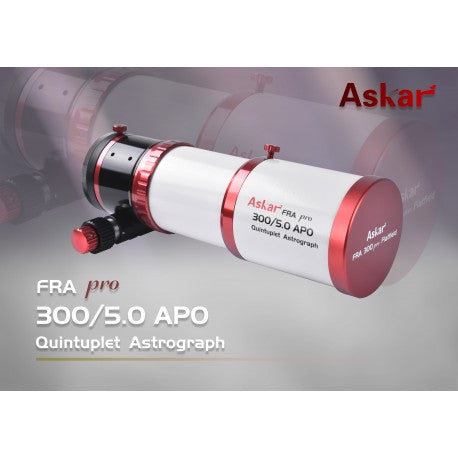 Askar FRA300 Pro – Rifrattore APO 60mm f/5 Petzval con campo piatto per astrofotografia wide-field