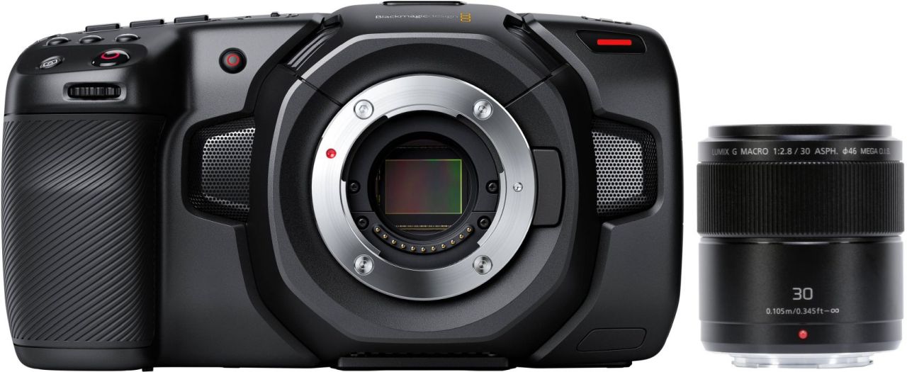 Blackmagic Pocket Cinema 4K + Panasonic Lumix G 30mm f/2.8 Macro | Obiettivo Macro per L-Mount