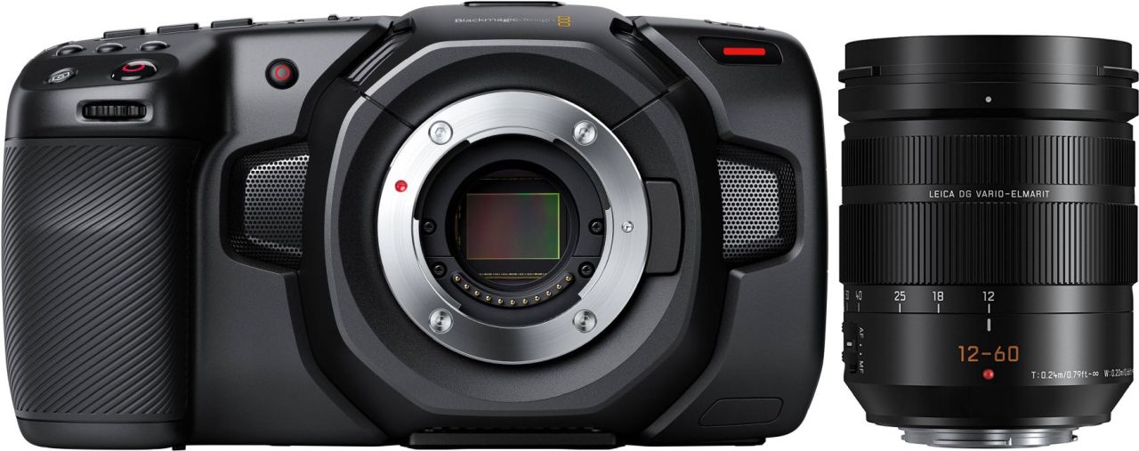 Blackmagic Pocket Cinema 4K + Panasonic Lumix G Vario 12-60mm f/2.8-4.0 | Obiettivo Zoom per L-Mount