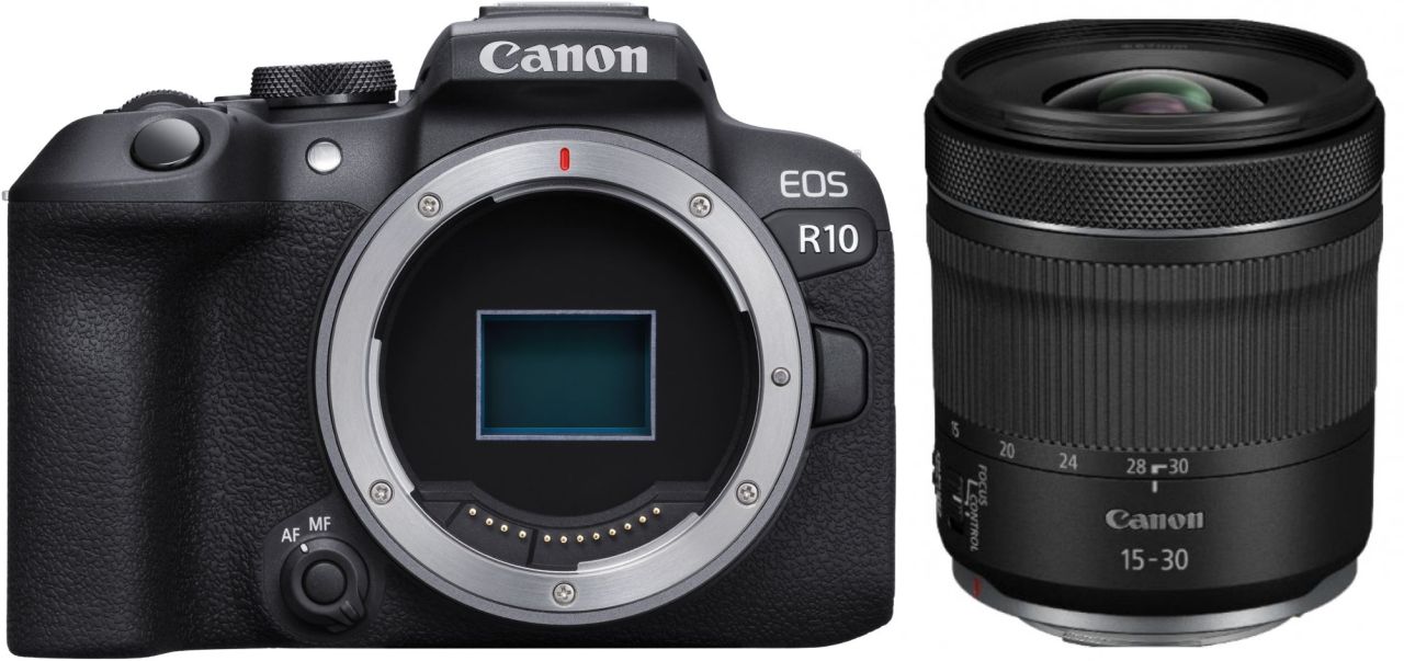 Canon EOS R10 + RF 15-30mm f/4.5-6.3 IS STM | Obiettivo Zoom per Canon RF