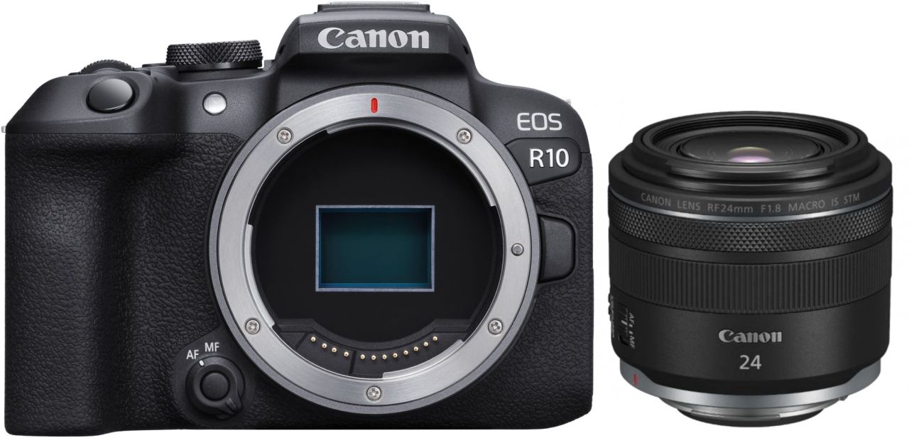 Canon EOS R10 + RF 24mm f/1.8 Macro IS STM | Obiettivo Macro per Canon RF